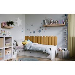 Wall soft panel VOX Profile Oval 15x60 cm. yellow