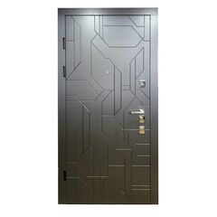 Дверь металлическая внутреннее открывание DOORS mod.888 PR120 Left 960x2200mm 1.5/2mm MDF 10/16mm