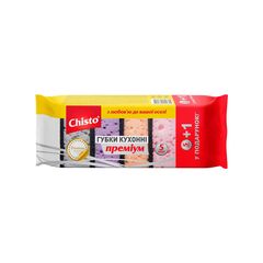 Губка кухонная Chisto Premium 5+1шт