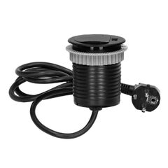 Desktop extension cord ORNO 1x1.9m USB Schuko 1373/B