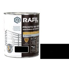 Эмаль на ржавчину Sniezka Rafil глянцевый черный 0.75 л