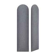 Wall soft panel VOX Profile Oval 1 Soform Graphite Tweed 15x60 cm