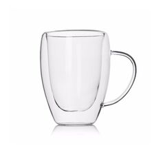 Glass of tea double glass Dongfang 350ml AL-MH-184