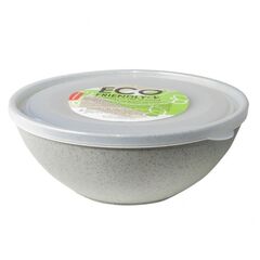 Миска с крышкой Aleana 0,8л ECO WOOD зеленый