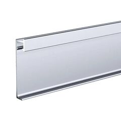 Плинтус алюминевый Profil Center LED Best Deal 5/80 2500x80x12 мм серебряный
