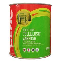 Nitro varnish Genc Wood Forte Cellulosic Varnish silky matt 0.85 kg