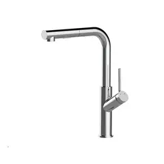Kitchen faucet with pull-out spout Rubineta Bona-35 Chrome