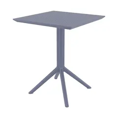 Table gray Sky Pearl 74x60 cm