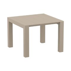 Table taupe Vegas 100x140x75 cm