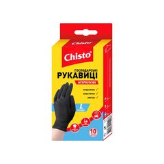 ნიტრილის ხელთათმანი Chisto L 10 ც