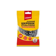 Губка скребок Chisto Stainless