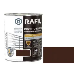 Enamel for rust Sniezka Rafil glossy chocolate brown 2.5 l