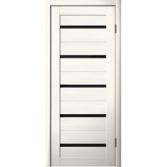 Door block ZPC PVC LA STELLA 206 ash 36x700x2150 mm black glass