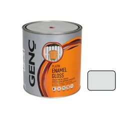 საღებავი ხის და ლითონის Genc Synthetic glossy paint Silver 7400 ვერცხლისფერი 2,5 ლ