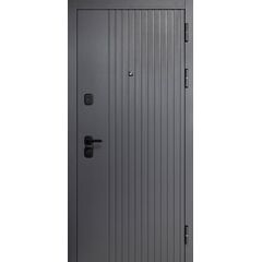 Дверь металлическая наружнее открывание Doors 717A STRONG 980x2200 мм R антрацит