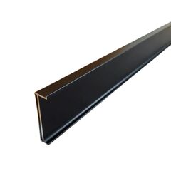 Плинтус алюминевый Profil Center Best Deal 2500x50x12.2 мм черный