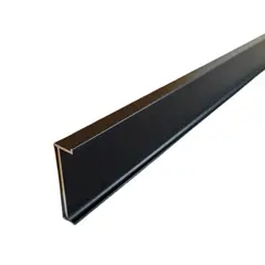 Плинтус алюминевый Profil Center Best Deal 2500x50x12.2 мм черный