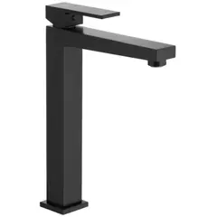 Washbasin faucet KFA Logon black with Click-Clack siphon