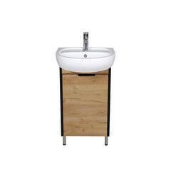 Bathroom furniture with washbasin Dacota Craft 50 wood Solo 50 cm