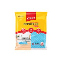 Тряпка для стола Chisto SHINE 3 шт