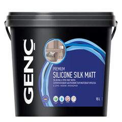 Краска для интерьера Gench Silicone Silk Matt 15 л