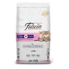 Сухой корм для кошки и котенка Felicia мясо баранина 2кг
