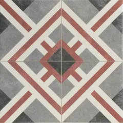 Porcelain tile Realonda HAVANA BURGUNDY 44Х44cm