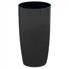 Pot plastic Aleana Alfa d22x41,5 cm granite