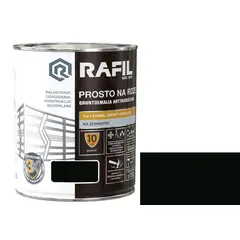 Enamel for rust Sniezka Rafil matt black 2.5 l