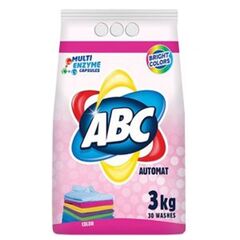 Стиральный порошок ABC 3 кг цветной