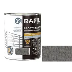 Enamel for rust Sniezka Rafil hammer gray 2.5 l