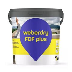 ჰიდროსაიზოლაციო კაუჩუკის ხსნარი Weber.dry fdf plus 20 კგ
