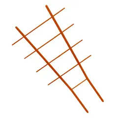 Ladder for flowers Aleana L57 terracotta
