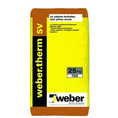 Штукатурка для теплоизоляции Weber.therm SV 25 кг