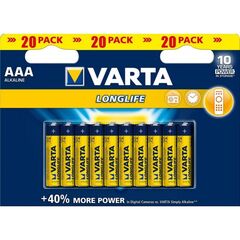 Battery VARTA Alkaline AAA LL 1.5 V 20 pcs