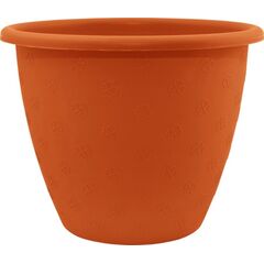 Plastic flower pot Aleana Verona 21x16,5 terracotta