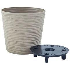 Plastic pot Aleana Fusion d30x28,5см cocoa