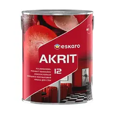 Wear-resistant paint Eskaro Akrit 12 2.85 l