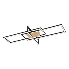 ჭაღი Rabalux ASHTON LED 35W 3000K 1800Lm შავი 6814