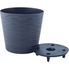 Plastic pot Aleana Fusion d20x18 cm granite