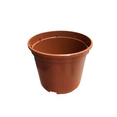 Plastic pot Aleana 11x8 cm terracotta