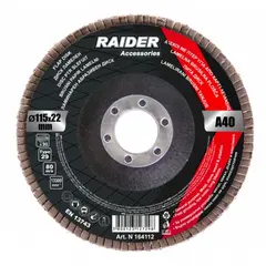 დისკი ზუმფარით Raider А-120 RD 115 მმ.