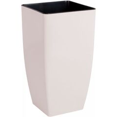 Pot plastic Aleana Kvadro white rose