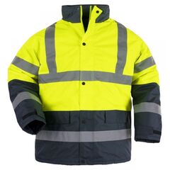 Куртка светоотражающая Coverguard Roadway 7ROAY L желтая/темно синяя