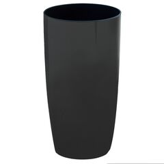 Горшок пластиковый Aleana Alfa d16x30см гранит