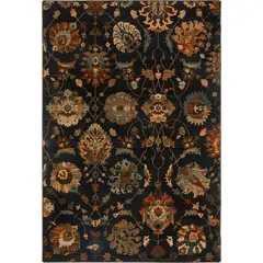ხალიჩა Dywilan  SUPERIOR LATICA NAVY 2470 cC2 170x235 100% WOOL