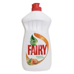 Гель для мытья посуды Fairy апельсин и лимонник 500 мл