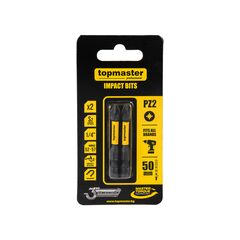 Impact bat TOPMASTER 338735 PZ3 50 mm 2 pcs