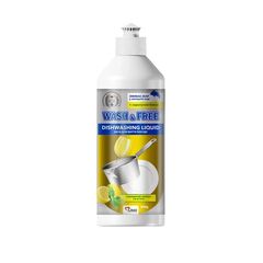 Средство для мытья посуды лимон и ментол WASH & FREE 4298  500 гр