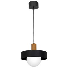 საკიდი Luminex 4049 Canan 1 E27 15W შავი ხე